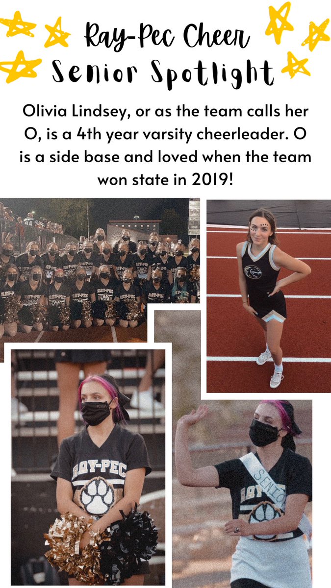 CheerPec's tweet photo. ✨Senior Spotlight✨ https://t.co/cMRQM0LU4A