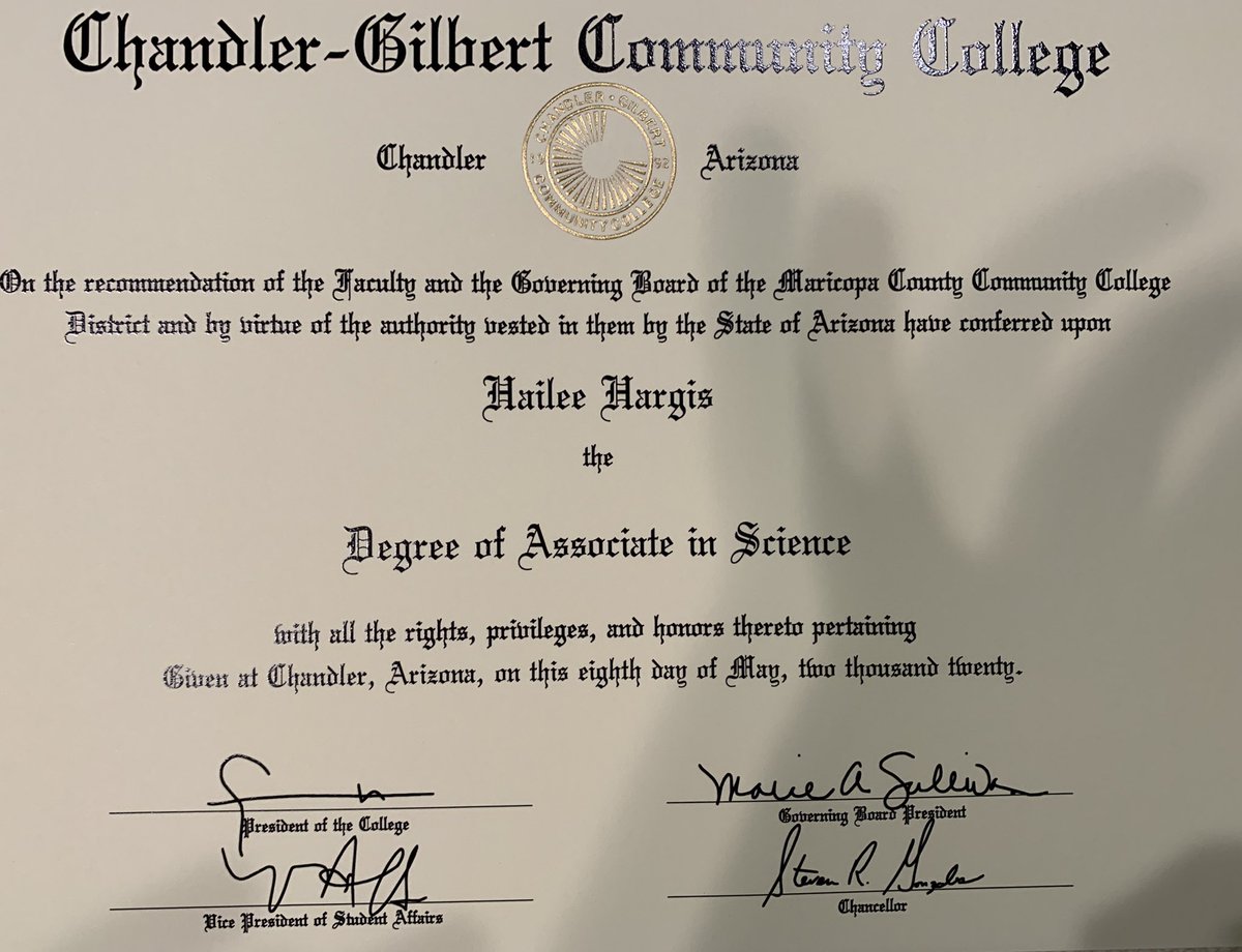 FireHeartedwolf's tweet image. Officially the most expensive piece of paper I own ❣️❣️ first degree down, 3 more to go to the doctorate in biochemistry 😎😎 #Classof2020 #associateinscience #degree #COVIDgraduate