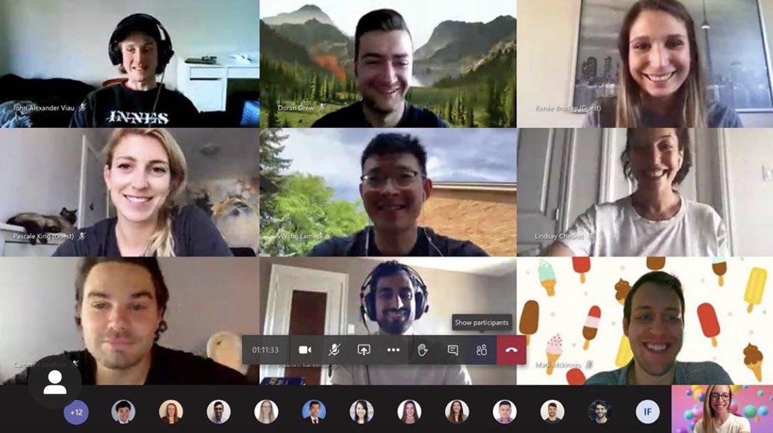 CCFPEMOttawa's tweet image. There’s lots of collegiality in our department- here’s a screenshot from last week’s combined ice cream rounds with the @CCFPEMOttawa and #FRCPC @emergmedottawa crew! #EM