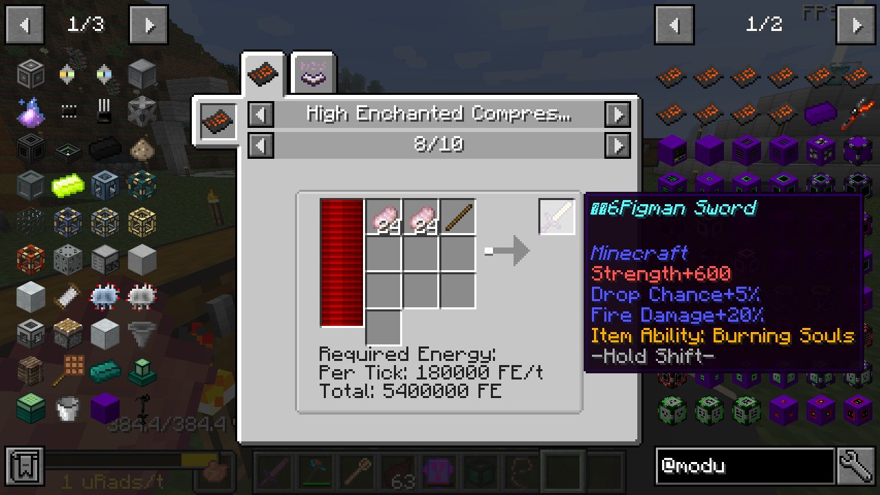 ヘタレイ マイクラ Ultimate Mob Farmにブタ君をシューゥ 蜘蛛の目よりは集まるのが早そうだからpigman Swordを作ってみることに Mythologymodpack T Co B1plk5f5k1 Twitter