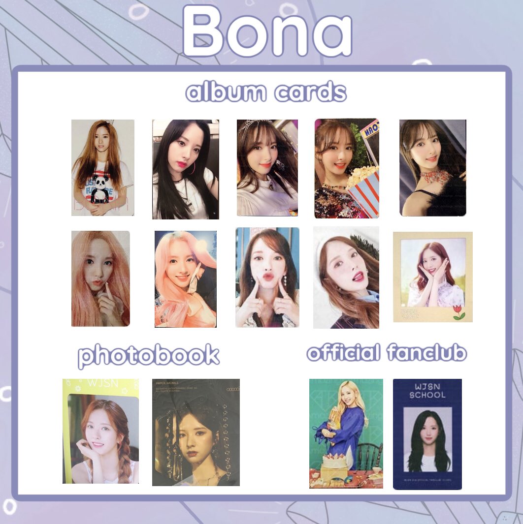 bonastiara's tweet photo. wtt wjsn
helloo so iโm trading these to p much anything on my wl now so if u would like it pls lmk!
#wjsnphotocard #wttwjsn #wjsn #wjsntrade https://t.co/do9pt0yD3o