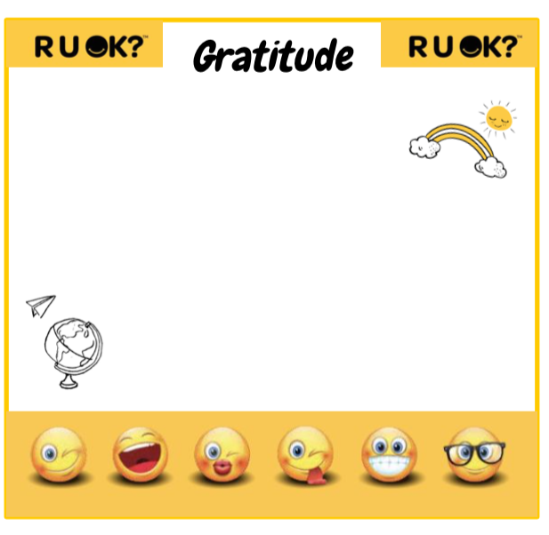 Lesson ready to go for R U OK? day tomorrow! We are using #gratitude to help us in helping others. <a href="/ruokday/">Old R U OK? account (please use @ruokanyday)</a>
