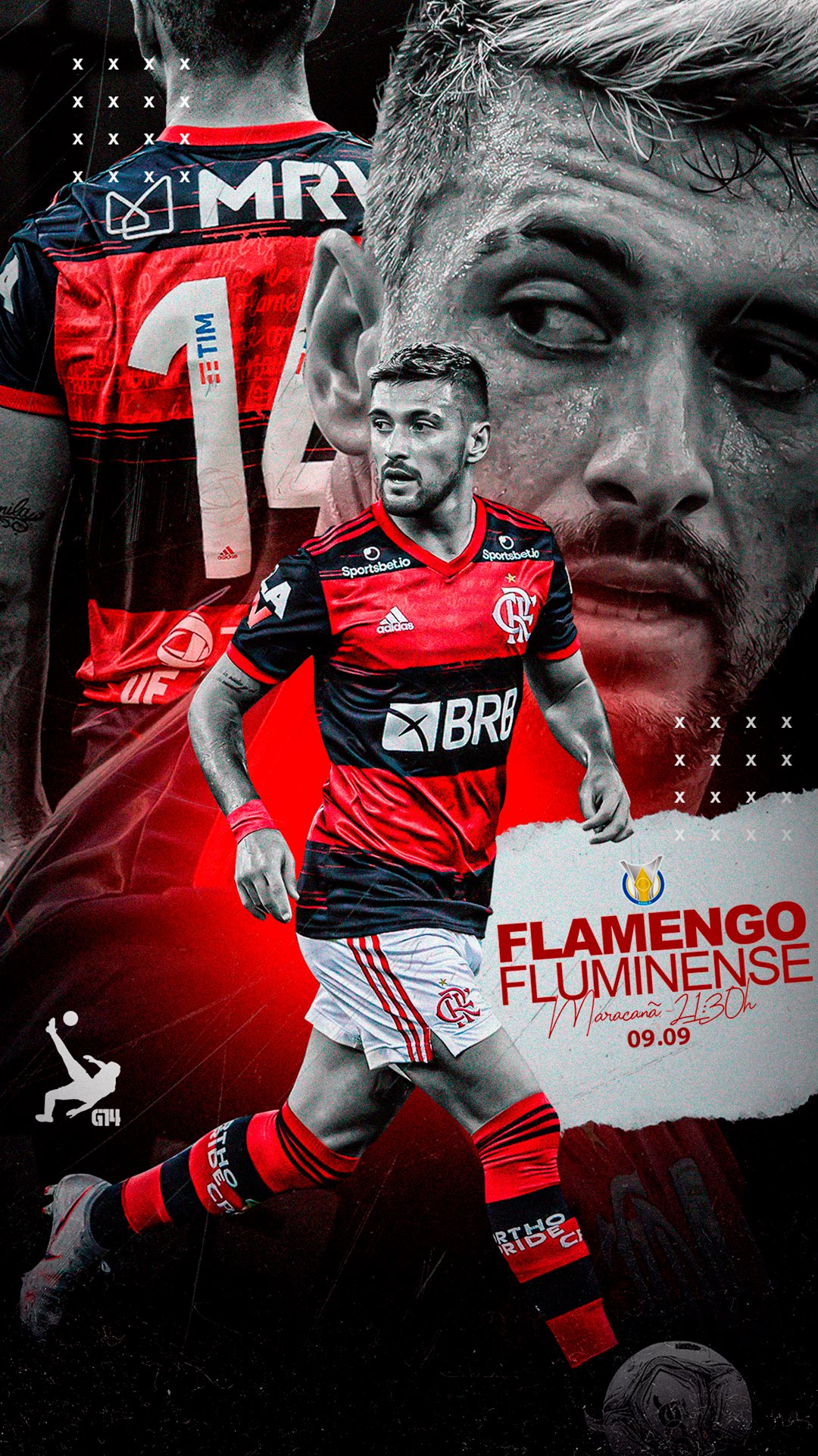 Gabigol é eleito o melhor jogador de Flamengo 3 x 1 Bahia FlaResenha