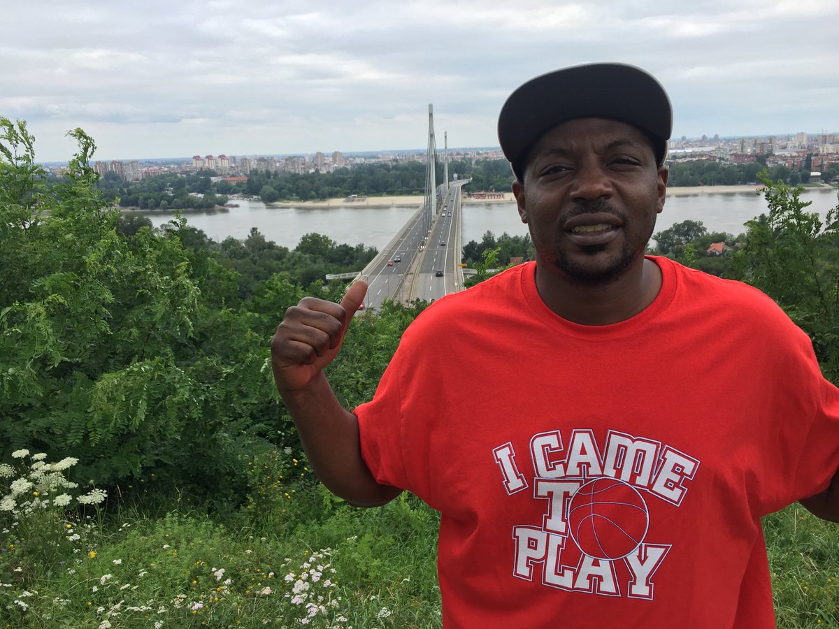 UknightedWorld's tweet photo. Belgrade and Novi Sad was a blast! Great history lesson and basketball to talent to match! Can’t wait to go back @ICAMETOPLAY5 #pfsg #teslabag #uknightedworldwide https://t.co/inxLuljG3O