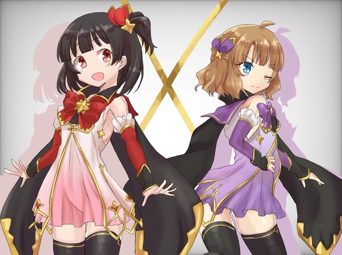 感想箱にトゥインクル桃子の過去絵をあげてほしいとあったので
スマホで描いてた時期なのですが昔の方がうまい気もなきにしもあらず 