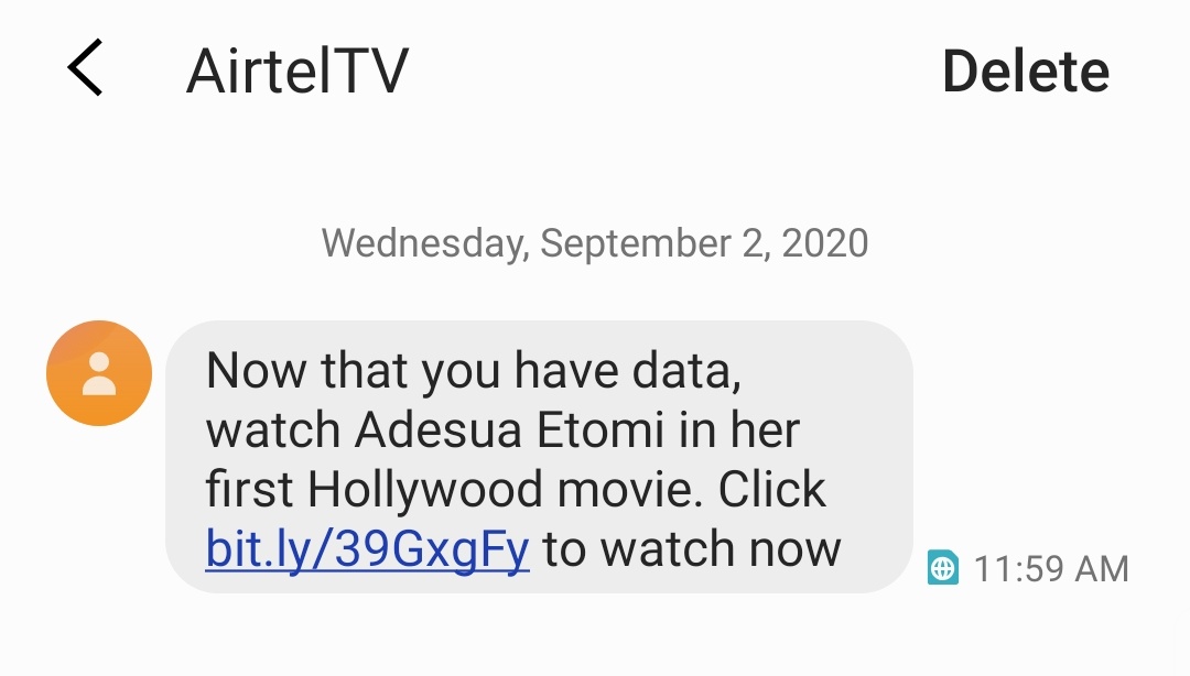 AgeneGodwin01's tweet photo. See wahala @AirtelNigeria do you know-how suffer to get the money for this data?! https://t.co/SkjImI4zM2