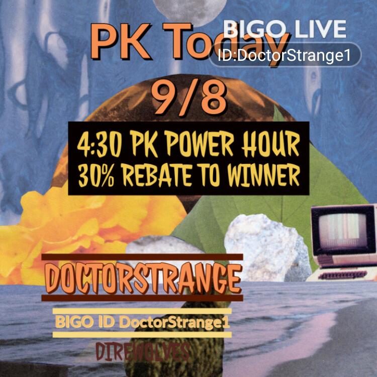 techweenies's tweet image. Come and see Doctor Strange🐺's LIVE in #BIGOLIVE: #music Alternative Tuesday  
slink.bigovideo.tv/p0eFsI
