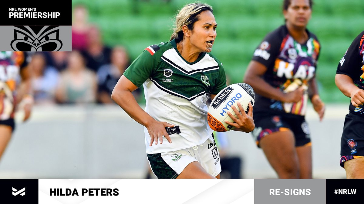 NRLWomens's tweet photo. Crystal, Georgia and Hilda are back for their third season with the @NZWarriors 🙌

#NRLW https://t.co/x6zNoLXZuq