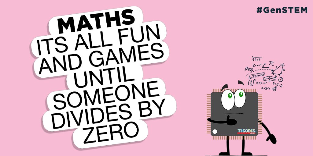 ticalculatorsau's tweet photo. There's always that one Joker who ends up dividing by Zero!

Tag those troublemakers below ⏬😱😱

#ticc #codescontest #maths https://t.co/tjGtJYy2nH