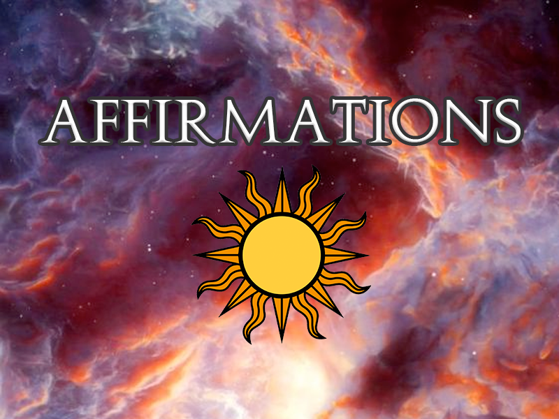 AFFIRMATIONS: CALLING REALITY INTO EXISTENCE (THREAD)EVERY person that I've introduced the idea of affirmations to has noticed increased focus, better results in their chosen area of affirming, higher energy and more...So what is it, and how/why should you affirm?
