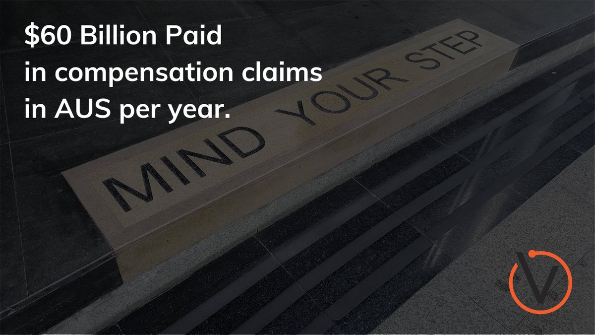 VaultIntel's tweet photo. With $60 Billion paid in compensation claims in Australia per year. At Vault, we'll soon be launching a safety case study into Slips, Trips and Falls. Learn more here: https://t.co/7HqDDVHEAn #WearableTechnology #SlipsTripsAndFalls https://t.co/9rhlRYV32O