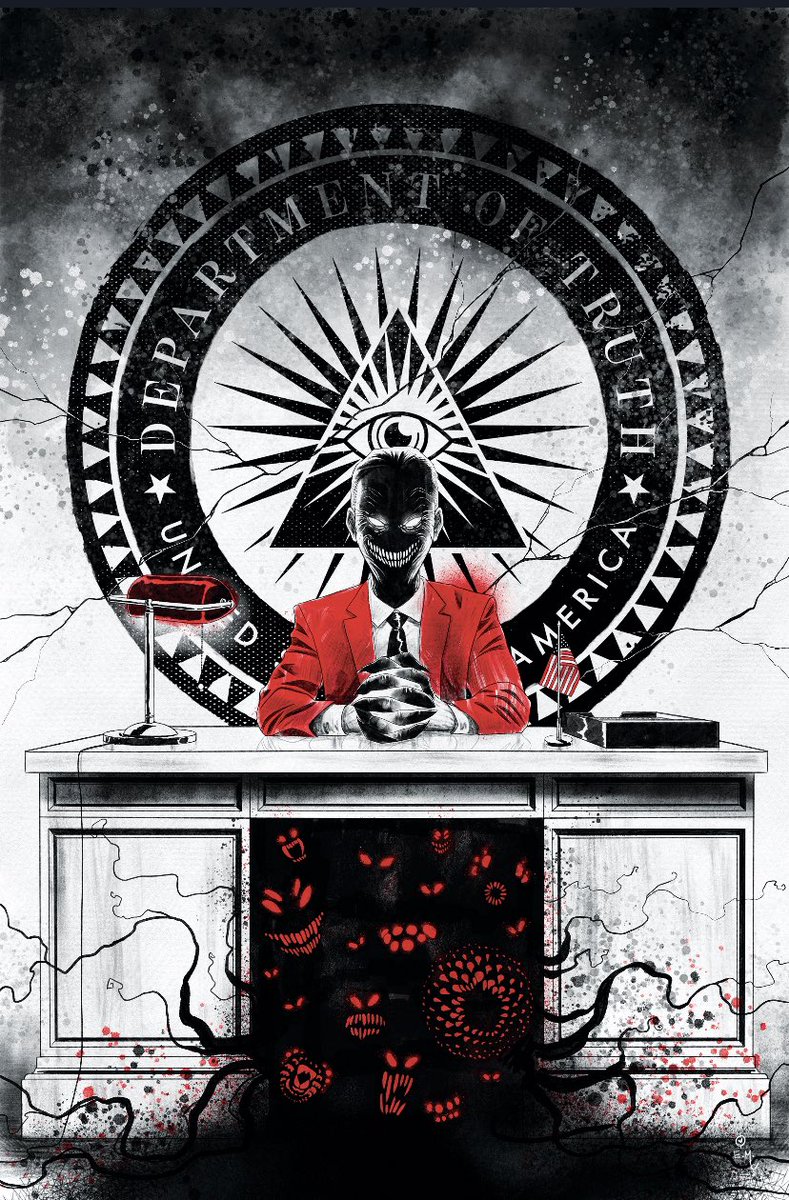 simplemancomics's tweet photo. Department of Truth #1 @blackem_art Exclusive Variant Goes on Sale Tonite at 9pm EST LTD to 500 Copies $14.99 https://t.co/dmy5oEuLsV and https://t.co/5aE6iThNlx #indiecomics #comics #exclusivevariants https://t.co/6eucxxI9Tw