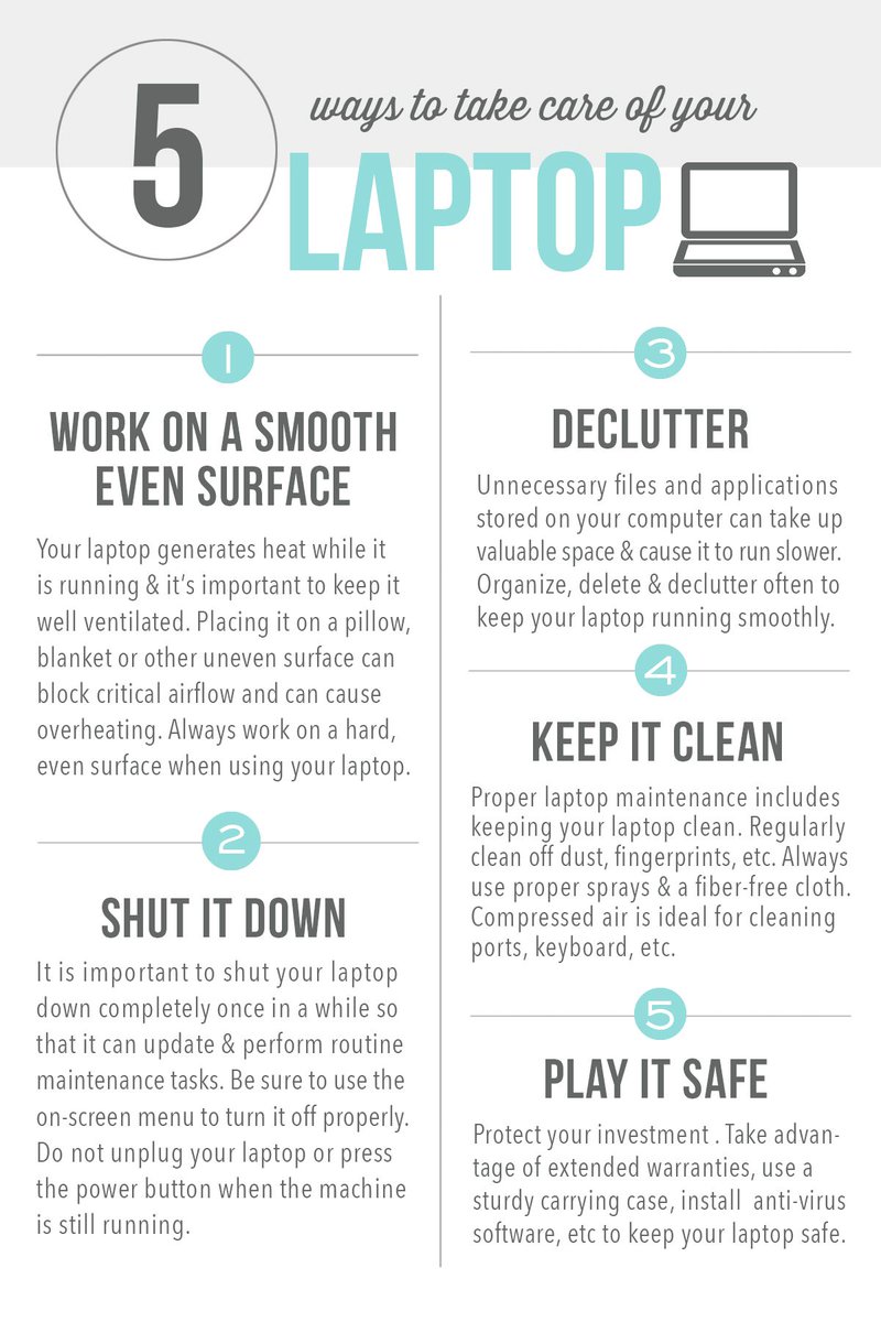 VIPTechGear's tweet photo. #Laptops can be very expensive! Here are some #tips to help you take care of your #laptop! Share this post with friends and family! https://t.co/0yfjMLHXdp