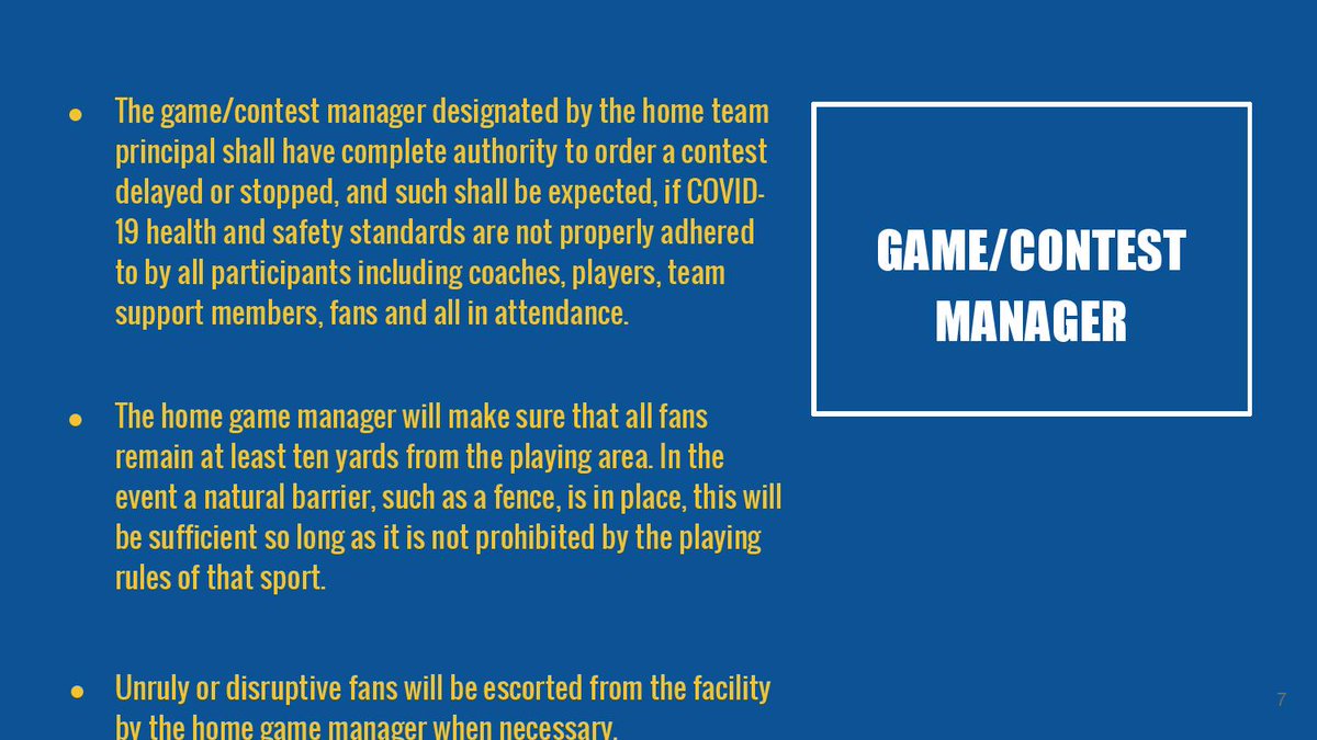 Here's more information for coaches, time between contests, game managers, & transportation/attendance 