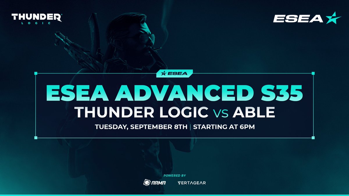 Thunder_Logic's tweet image. We currently stand at 2-0 in the season after a Forfeit win the other day, and we look to make it 3-0 tonight as we face @AbleeSports on Dust 2 starting at 6:00PM PST / 9:00PM EST! GL HF

#BringTheThunder⚡️