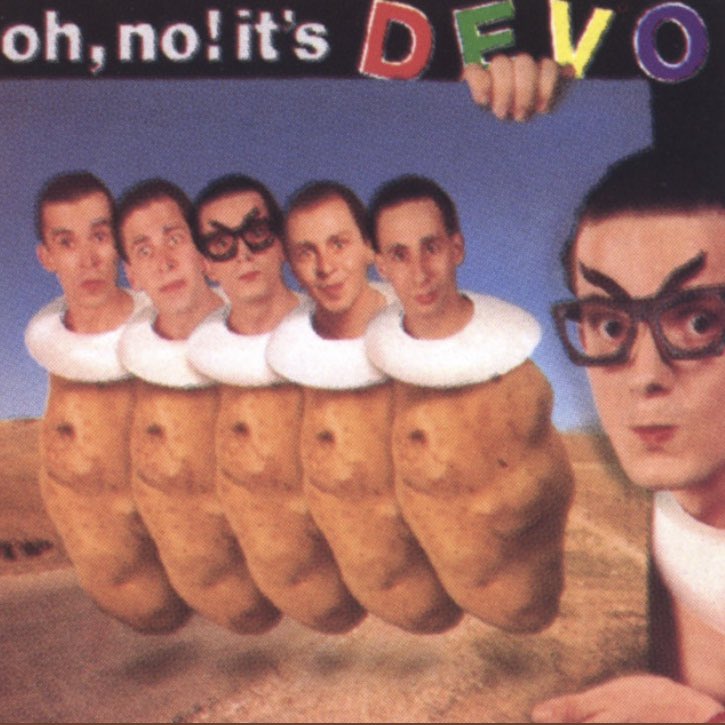 LGBT pride flag but it’s colour picked from Oh No! It’s DEVO