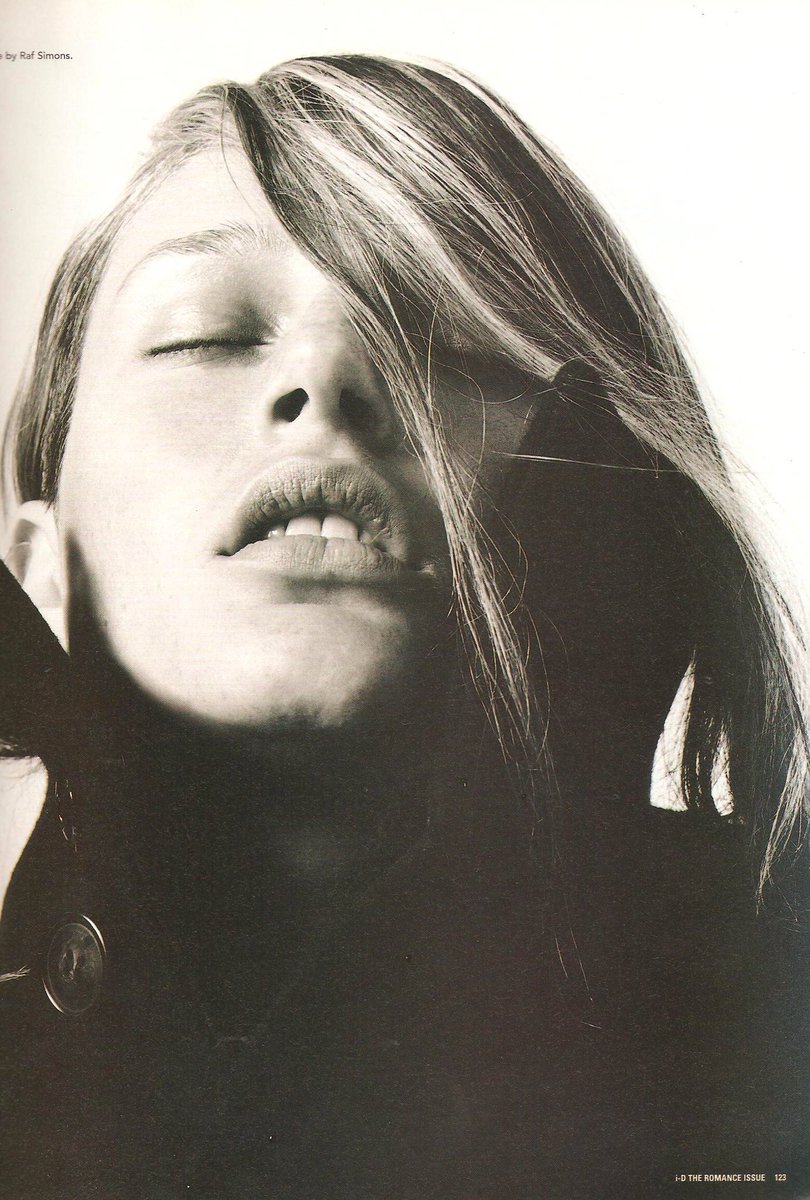 Bridget Hall For I D The Romance Issue S Cover Story Girl July 1999 By David Sims