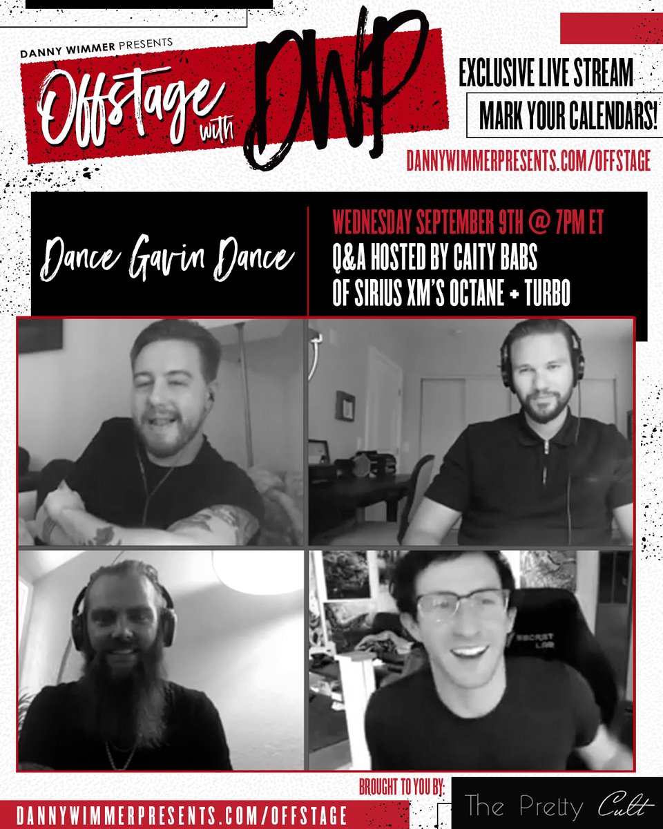 DGDtheband's tweet photo. Catch our Q&A on #OffstageWithDWP TOMORROW at 4pm PT / 7pm ET. Tune in via the @DannyWimmerPres IG, Facebook, Twitch or YouTube channels. https://t.co/Ukh1UQNWOL