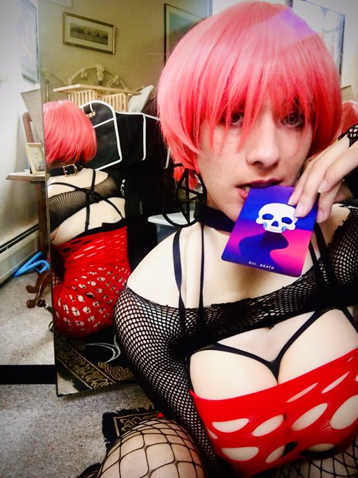 I'd play with death for you 🖤 https://t.co/vIA8QJg9Sx<a href="/tag/fishnets"class="tags"><span>#fishnets</span></a><a href="/tag/goth"class="tags"><span>#goth</span></a><a href="/tag/nsfw"class="tags"><span>#nsfw</span></a><a href="/tag/bigtits"class="tags"><span>#bigtits</span></a><a href="/tag/dildo"class="tags"><span>#dildo</span></a>