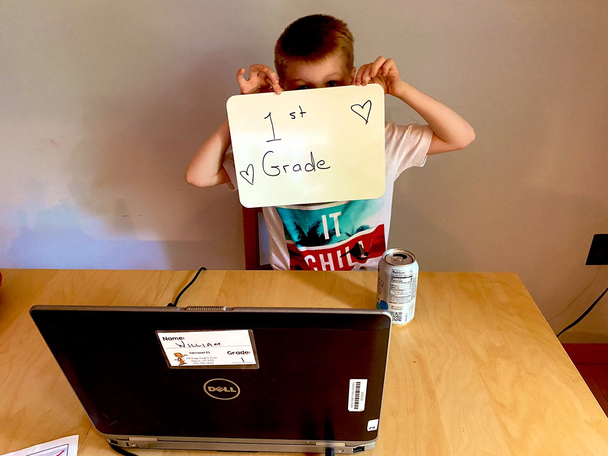 FairfaxDems's tweet photo. Congratulations to Fairfax County parents and teachers on your first day of virtual school. We see you, and we are in awe of your strength and resilience. #FCPSFirstDay20 https://t.co/MHKcCyEqKF
