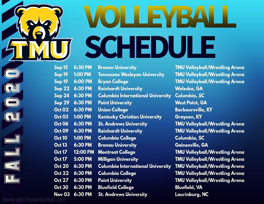 Truett McConnell Women’s Volleyball tweet media