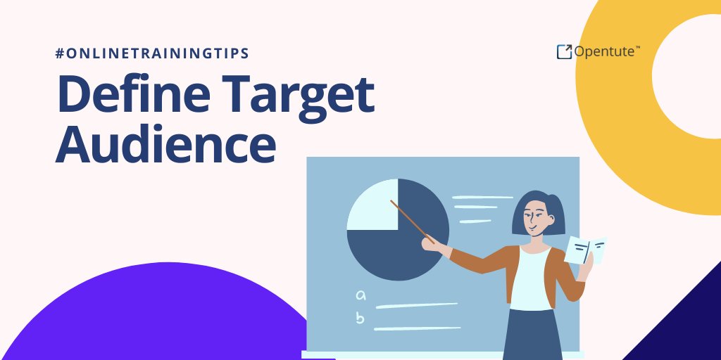 OpenTute's tweet photo. #onlinetrainingtips
If everyone is your target then no one is your target.
You need to narrow your audience down to your niche and build your course plan keeping them in mind.

https://t.co/dxFvh3ekw2
#sociallms #LMS #elearning #learningmanagement #onlinetrainingtips #ebook https://t.co/lDHAC6n89o