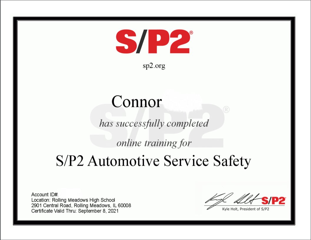 jdufkis's tweet photo. Congratulations to Joseph and Connor for being the first two students to complete their @SP2Training today and Connor also got his @LiftInstitute training done as well! Getting ready to get back in the shop. https://t.co/2GQD55nP78