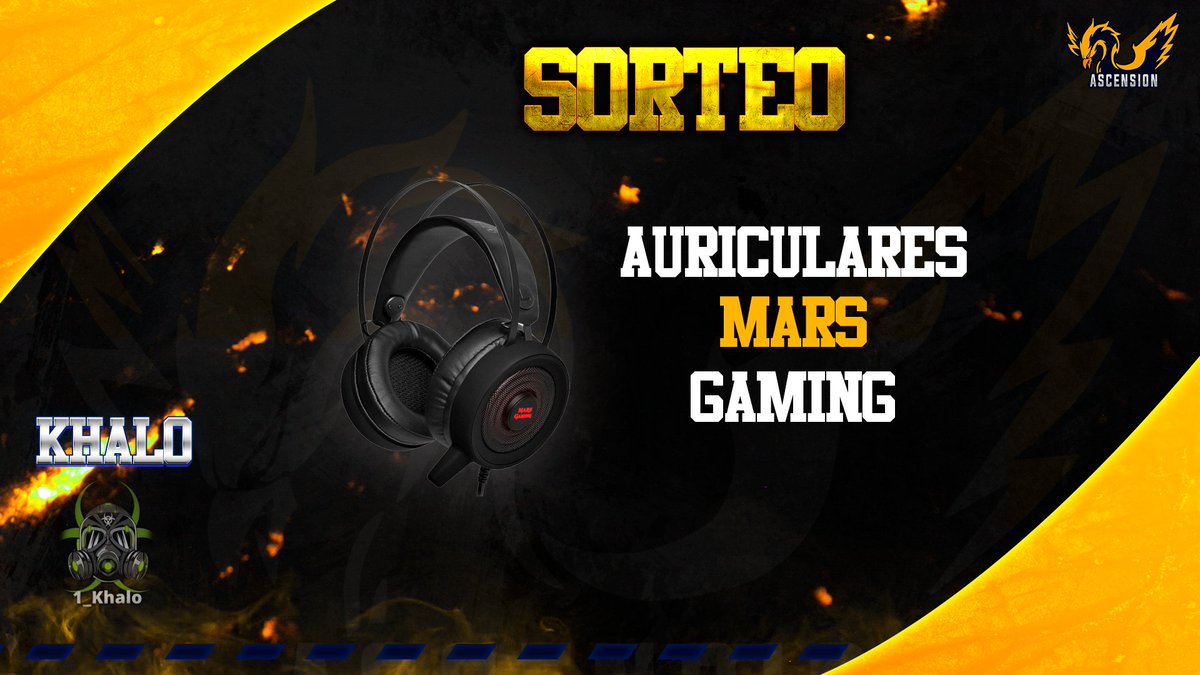 🎁 | SORTEO AURICULARES GAMING  🎮

Esta vez os traemos un #sorteo junto a <a href="/1Khalo1/">1_Khalo</a>  de unos #auriculares de Mars Gaming ¡Suerte a todos! 🤞

💛 ¡Darle amor para traer más! 💛

🌐 Sorteo: gleam.io/WIfcV/sorteo-c…

#GoAsc 🐤