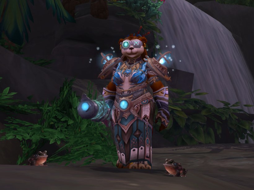 DouchebagMom's tweet photo. @Gingitv @Warcraft My hunter mog with the best pets in the game, Tgravy &amp; Lilgravy <3 https://t.co/y20PgMPnCY