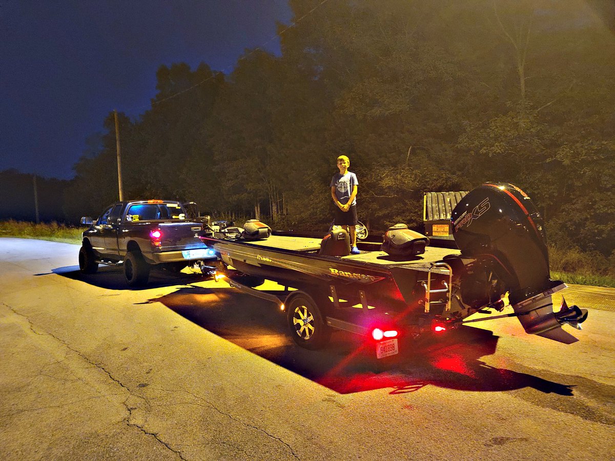 Took my son and a buddy out for some white bass and crappie over the labor day weekend!