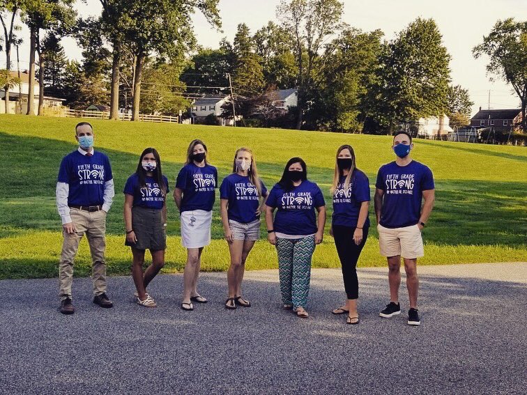 clcirucci's tweet photo. We survived day 1✊🏻There were a few kids in wrong places, a few more technical issues, and some tears along the way, but we did it. It can only get easier from here💙 https://t.co/02Aw8tR6Nl
