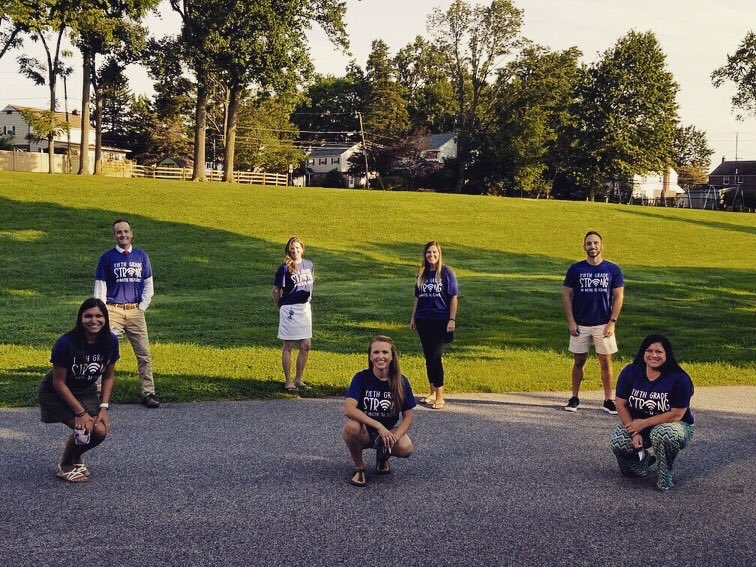clcirucci's tweet photo. We survived day 1✊🏻There were a few kids in wrong places, a few more technical issues, and some tears along the way, but we did it. It can only get easier from here💙 https://t.co/02Aw8tR6Nl