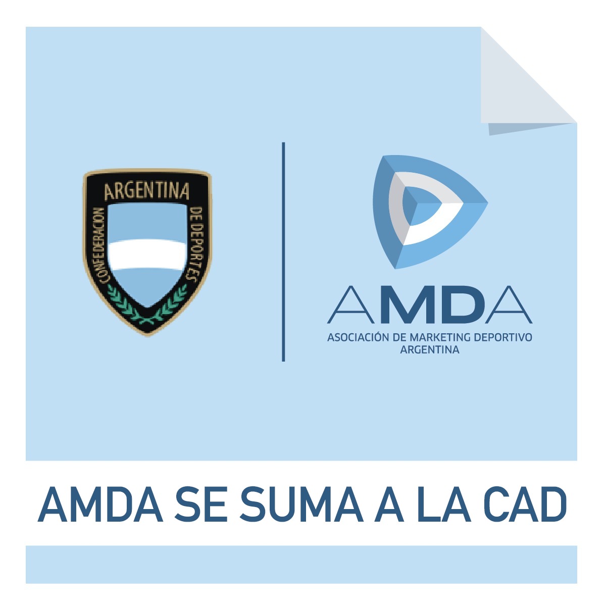 AMDAoficial's tweet photo. Estamos felices de anunciarles que nos sumamos a la @CAD_Deportes ✍️😀

Vamos a trabajar en conjunto con las distintas entidades deportivas con el gran objetivo de ayudar en el desarrollo comunicacional de cada una de ellas y promover el marketing a nivel nacional🙌 https://t.co/5WGc7JhwT4