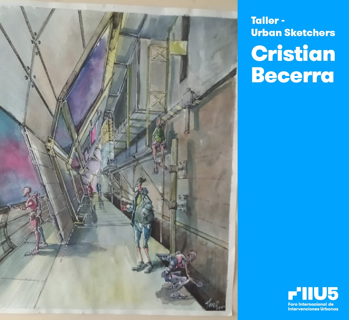 OcupaTuCalle's tweet photo. 🎨 SOÑANDO A TRAVÉS DE TU VENTANA (1/3)
🏡 Así vieron la ciudad desde sus casas los participantes del taller de #UrbanSketchers que formó parte del #FIIU5. Muchas gracias a todos ellos y a Juan Carlos Bohórquez de @ConcretaGU por compartir su conocimiento con nosotros. 🙌 😃 https://t.co/Fg3v8tEiKN