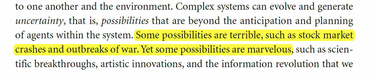 Likewise, I argued in How China Escaped the Poverty Trap, uncertainty is not a bad thing Because both terrible and marvelous possibilities exist But govt' are not used to this idea. They have set their minds on a desired outcome, and any deviation is bad.