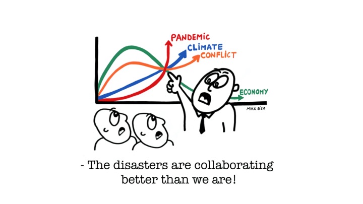 PabloSurGames's tweet photo. If #climate and #COVID19 are changing humanitarian work, how do we re-envision, and re-shape, our future? Join our #cartoonathon session at #ClimateRed - tomorrow Sep 9 at 5p Geneva / 11a NYC. We'll co-create visual tools to support the tasks ahead. https://t.co/f1QeUf5dpH https://t.co/hIVXZ0XQz8