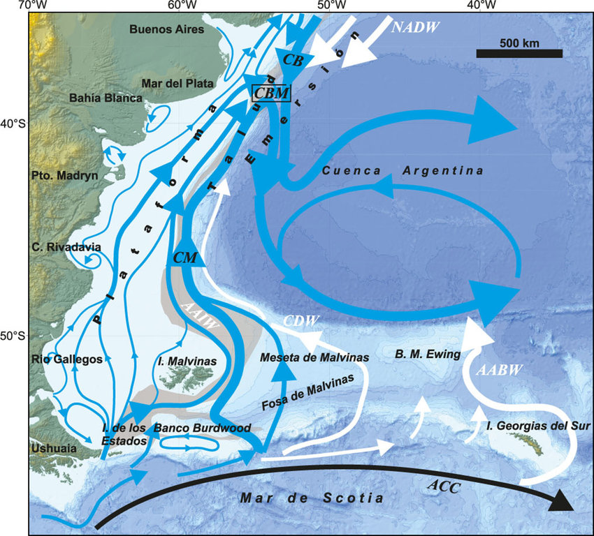 Tiempodealerta's tweet photo. #Weather #atlanticocean #coldwater #aguasfrias #hernansasso #MarDelPlata #Argentina #mar #malvinas
Mapa de temperaturas y viento actual + mapa de ubicación de corrientes marinas.
Mar del Plata es ahora uno de los puntos más fríos del continente.
Corriente de Malvinas. https://t.co/MDTxKqyuqP