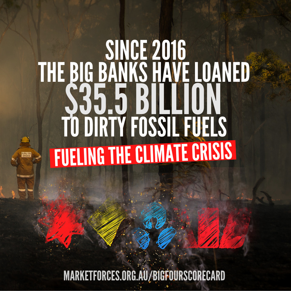 If you're over 18, you can divest your money from companies like Whitehaven, change to a superannuation fund that doesn't invest in fossil fuel projects and get your money out of the Big 4 banks.There are some great options out there now.