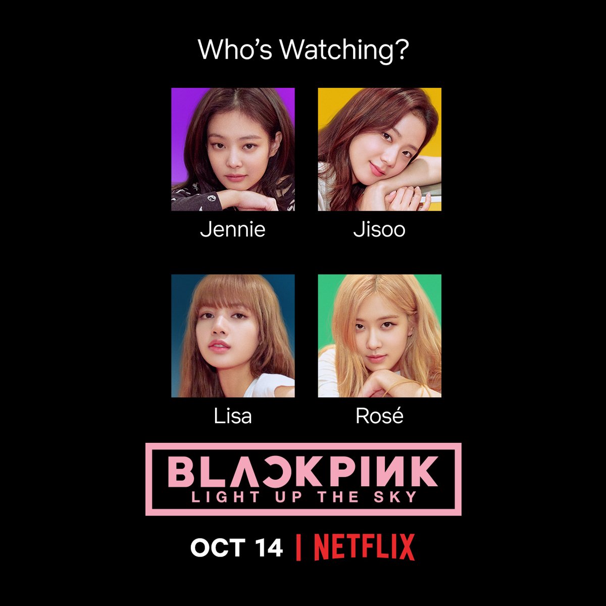 Netflix On Twitter Blackpink Light Up The Sky An All Access Documentary About One Of The World S Most Popular Groups Premieres In Your Area On October 14 Oh And That S Not Yes, i am crazy to upload svg icons. netflix on twitter blackpink light