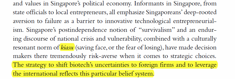 Highlight So when previously successful developmental states face uncertainty, situations they cannot predict and control, what happens? In Singapore, planners bet on attracting large foreign firms to avoid failure.