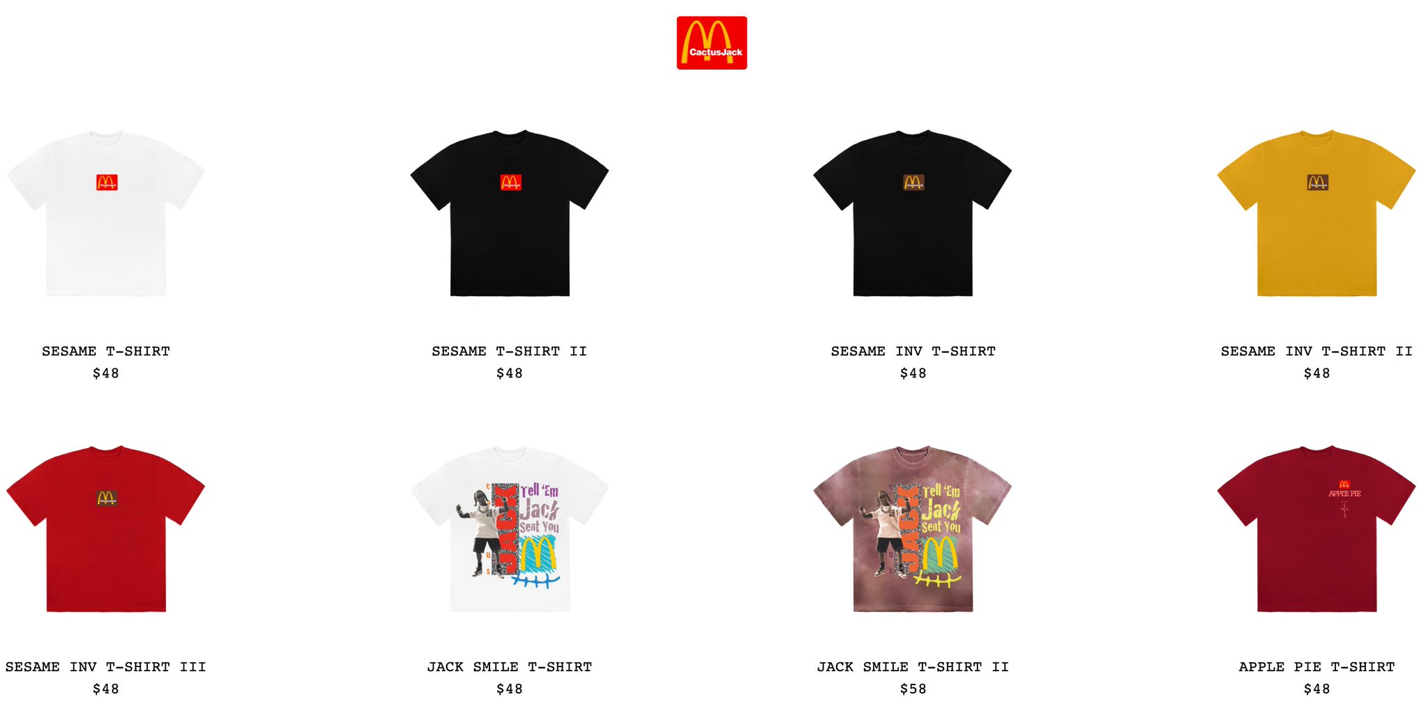 cactus jack mcdonalds shoes