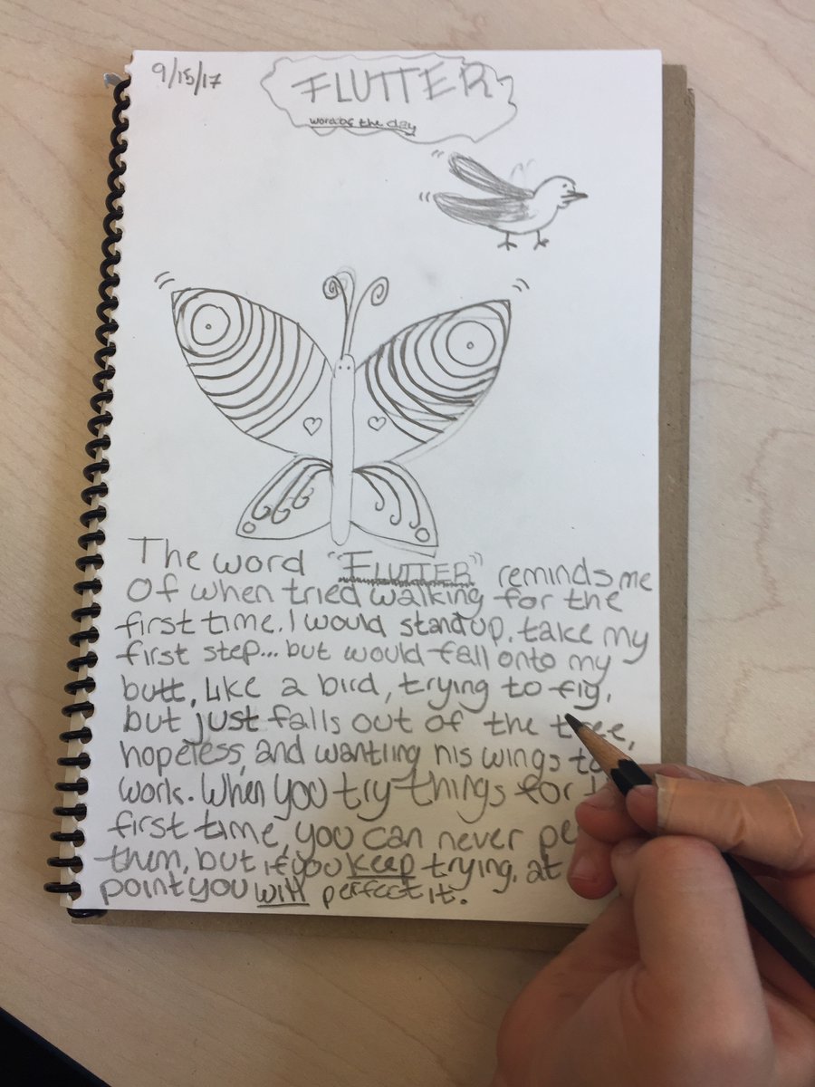 dawnsherriff2's tweet photo. The #TeachWrite #DWHabit Word of the Day returns for the 2020-21 school year on Tuesday, 9/8!  Students LOVE the freedom and inspiration that comes with WOTD! https://t.co/W0D3NnxCBu