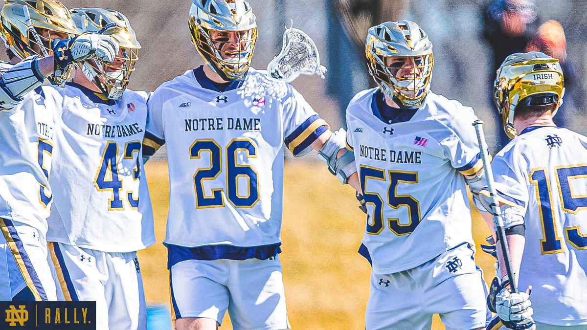 Notre Dame Lacrosse tweet media
