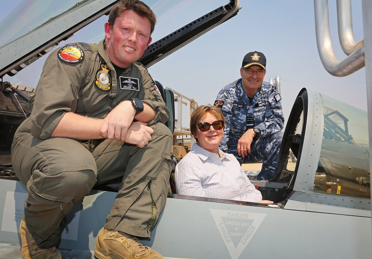 DefenceAust's tweet image. A sod turning ceremony with @lindareynoldswa at RAAF Base Tindal marked the start of a $1.1B program of works at the base. RAAF Base Tindal is vital to Northern Australia’s air combat capability &amp;amp; support to #YourADF allies. Learn more ➡️bit.ly/RAAFbaseTindal #DefenceCapability