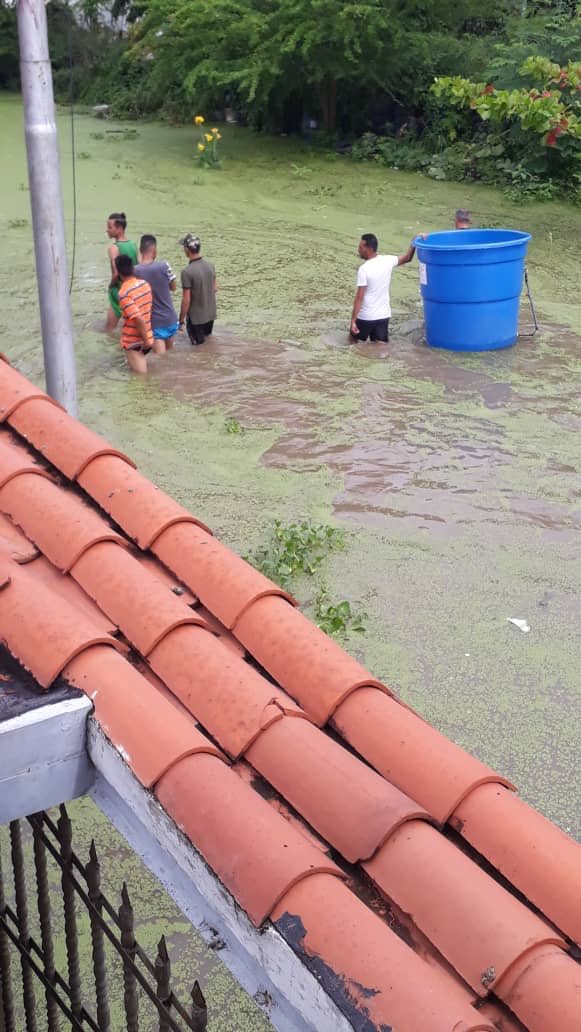 Edurodriguezg's tweet photo. Urbanización MATA REDONDA al sur de Maracay. Más de 300 familias. Calles y viviendas anegadas por las lluvias. Así se encuentran, a la espera de ayuda. https://t.co/nRVMS9b6dI