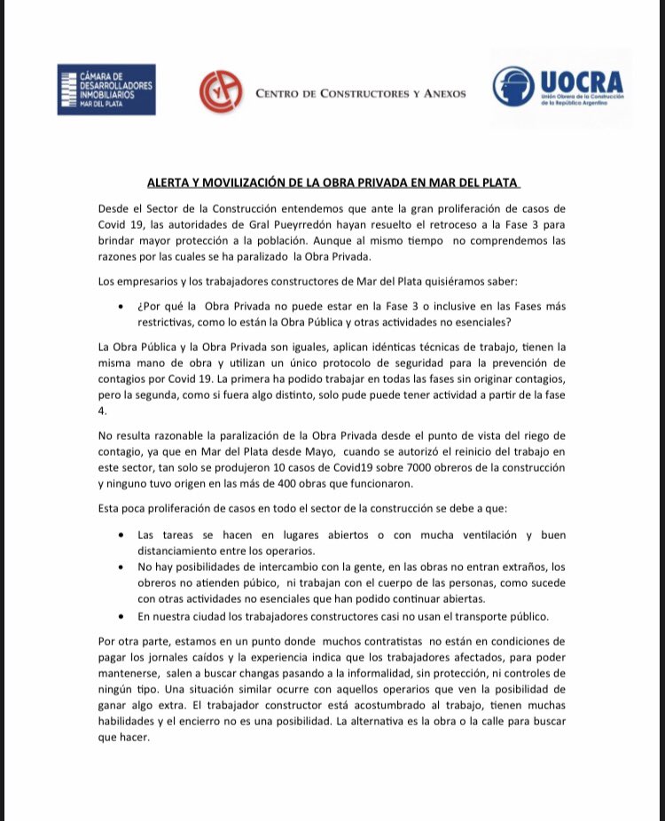 Foro Sectorial de la Construcción MDP tweet media