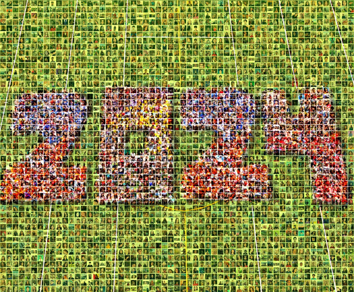 McMasterAlumni's tweet photo. Introducing the Class of 2024! Typically, we'd squeeze all the first-years together on the field to create this photo, but with physical distancing as the new norm, here they are in a collage. Zoom in here: https://t.co/5eKakKxuyB https://t.co/Ykc60SKo8P