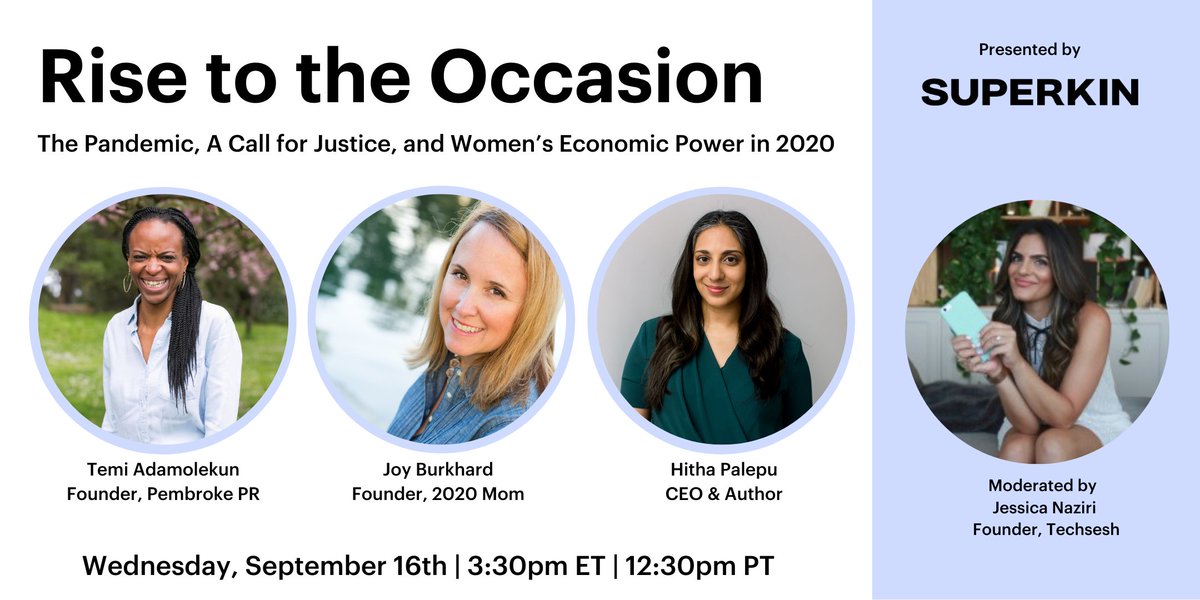 wearesuperkin's tweet photo. 2020 got you like 🙃? As part of our #addtoresume campaign ($10k for @BlkMamasMatter). Join the conversation and incredible lineup of inspiring leaders, mothers and innovators to discuss work, family &amp; life in 2020. #RSVP: https://t.co/Gu8huTx4aL #parenting #workingparents https://t.co/S840OE0jjg