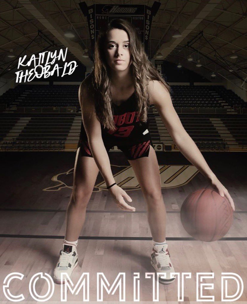 Congratulations to our very own, <a href="/KaitlynTheobald/">Kaitlyn Theobald</a>, on her commitment to <a href="/Harding_WBB/">HU Lady Bisons</a>! Such a great kid who has worked so hard! We are so excited for you, Kait!🏀🏀
 
📷: <a href="/VarsityVisuals_/">Varsity Visuals</a>