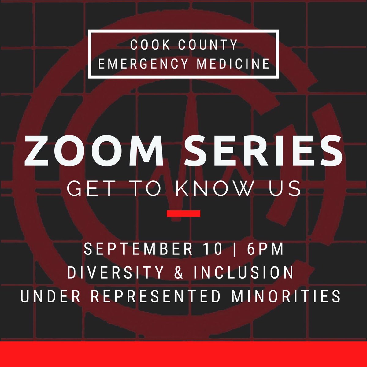 CookCountyEM's tweet photo. One panel left! Click the link to sign up π https://t.co/VrsXX9ihc2 #cookcounty #cookcountyem #MedStudentTwitter https://t.co/G7vv0JbgAe